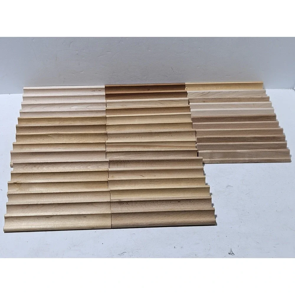 Lot Of 42 Scrabble Game Wood Wooden Letter Tile Holders Racks Crafts Trays Only